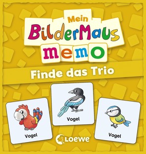 Mein Bildermaus-Memo – Finde das Trio von Broska,  Elke