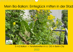 Mein Bio-Balkon: Ernteglück mitten in der Stadt (Wandkalender 2022 DIN A3 quer) von Schattling,  Birgit