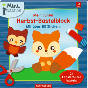 Mein bunter Herbst-Bastelblock von Labuch,  Kristin