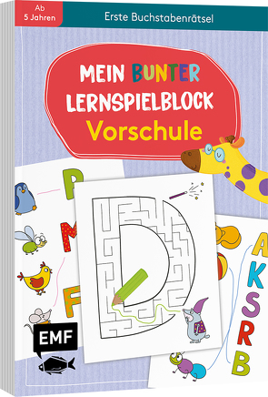 Mein bunter Lernspielblock – Vorschule: Erste Buchstabenrätsel von Thißen,  Sandy