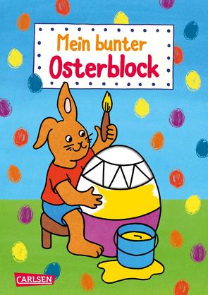 Mein bunter Osterblock von Pöter,  Andrea