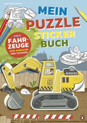 Mein bunter Puzzle-Sticker-Spaß – Fahrzeuge von Große-Holtforth,  Isabel