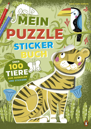 Mein bunter Puzzle-Sticker-Spaß – Tiere von Große-Holtforth,  Isabel