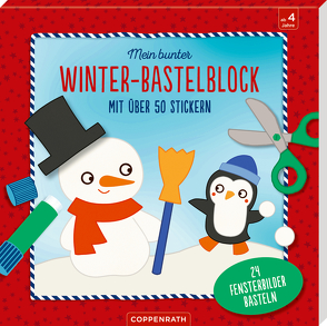 Mein bunter Winter-Bastelblock von Labuch,  Kristin