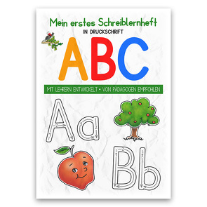 Mein buntes Kinder-ABC in Druckschrift von Momm,  Helga