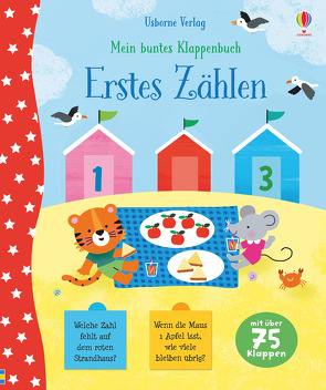 Mein buntes Klappenbuch: Erstes Zählen von Greenwell,  Jessica, Luthringer,  Mélisande