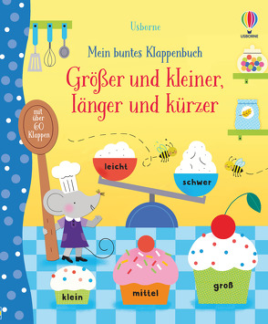 Mein buntes Klappenbuch: Größer und kleiner, länger und kürzer von Luthringer,  Mélisande, Watson,  Hannah
