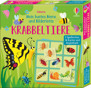 Mein buntes Memo und Bilderlotto: Krabbeltiere von Lucas,  Gareth, Nolan,  Kate