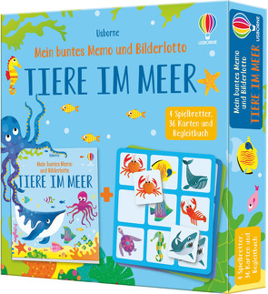 Mein buntes Memo und Bilderlotto: Tiere im Meer von Lucas,  Gareth, Nolan,  Kate