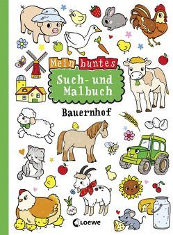 Mein buntes Such- und Malbuch: Bauernhof von Rupp,  Larissa