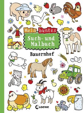 Mein buntes Such- und Malbuch: Bauernhof von Rupp,  Larissa