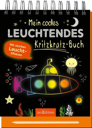 Mein cooles leuchtendes Kritzkratz-Buch