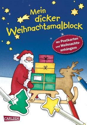 Mein dicker Weihnachtsmalblock von Johansen,  Jule