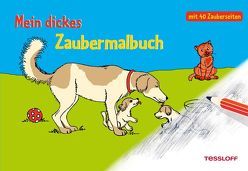 Mein dickes Zaubermalbuch von Renau,  Teresa