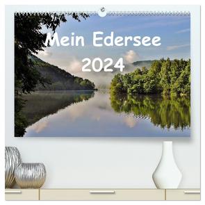 Mein Edersee 2024 (hochwertiger Premium Wandkalender 2024 DIN A2 quer), Kunstdruck in Hochglanz von Loß,  Heike