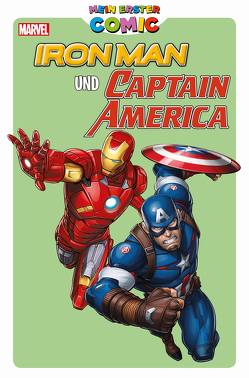 Mein erster Comic: Iron Man und Captain America von Blankier,  Margot, Gray,  Scott, Kronsbein,  Bernd, Langridge,  Roger, Lolli,  Matteo, Rousseau,  Craig, Santacruz,  Juan, Van Lente,  Fred