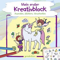 Mein erster Kreativblock (Einhorn) von Labuch,  Kristin