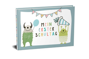 Endlich Schulkind! Meine Einschulung. Einschulungsalbum zum Ausfüllen. Geschenk für die Schultüte. PERSONALISIERBAR. A5, Hardcover, 36 S.