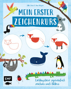 Mein erster Zeichenkurs – Lieblingstiere von Janas,  Silke, Wagner,  Anna