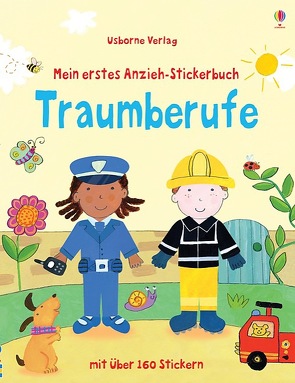 Mein erstes Anzieh-Stickerbuch: Traumberufe von Brooks,  Felicity, Widdowson,  Kay