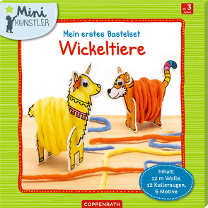 Mein erstes Bastelset: Wickeltiere von Sent,  Anne