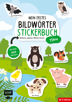 Mein erstes Bildwörter-Stickerbuch – Tiere