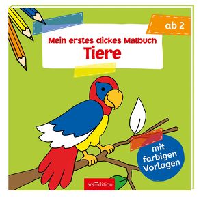 Mein erstes buntes Malbuch ab 2 – Tiere