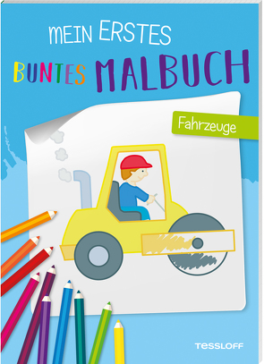 Mein erstes buntes Malbuch. Fahrzeuge von Schmidt,  Sandra