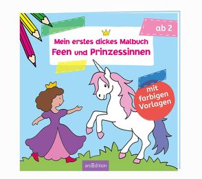 Mein erstes dickes Malbuch ab 2 – Feen und Prinzessinnen von Beurenmeister,  Corina