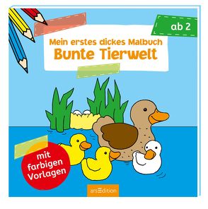 Mein erstes dickes Malbuch Bunte Tierwelt von Beurenmeister,  Corina