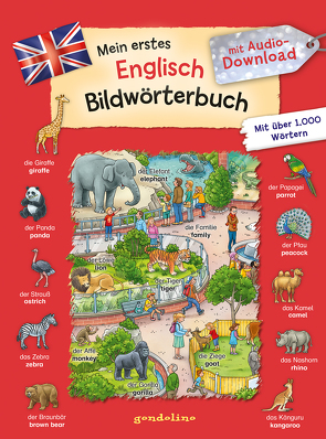 Mein erstes Englisch Bildwörterbuch mit Audio-Download von Krause,  Joachim