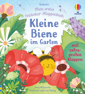 Mein erstes Entdecker-Klappenbuch: Kleine Biene im Garten von Milbourne,  Anna, Molloy,  Lisa