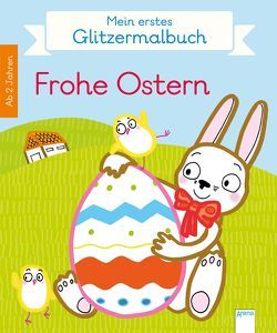 Mein erstes Glitzermalbuch. Frohe Ostern von Göpfert,  Lucy