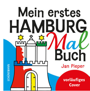 Mein Hamburg-Malbuch von Pieper,  Jan