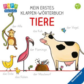 Mein erstes Klappen-Wörterbuch: Tiere von Badstuber,  Martina