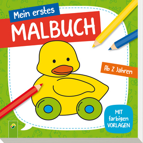 Mein erstes Malbuch ab 2 Jahren von Ortega,  Christian