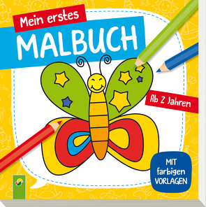 Mein erstes Malbuch ab 2 Jahren von Langer,  Jutta, Ortega,  Christian