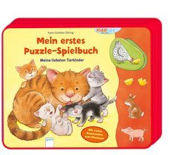 Mein erstes Puzzle-Spielbuch. Meine liebsten Tierkinder von Döring,  Hans Günther