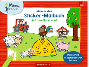 Mein erstes Sticker-Malbuch von Engelen,  Anita