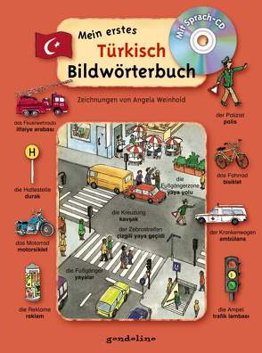 Mein erstes Türkisch Bildwörterbuch + CD von Weinhold,  Angela