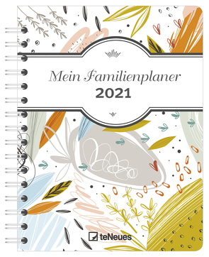 Mein Familienplaner Colour 2021 – Diary – Buchkalender – Taschenkalender – 17,5×23,1