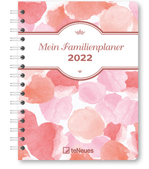 Mein Familienplaner Colour 2022 – Diary – Buchkalender – Taschenkalender – 17,5×23,1