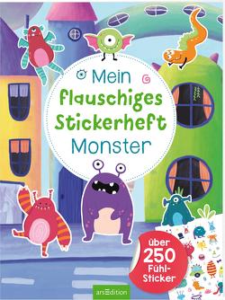 Mein flauschiges Stickerheft – Monster von Dietz,  Sarah