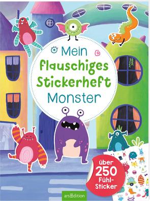 Mein flauschiges Stickerheft – Monster von Dietz,  Sarah