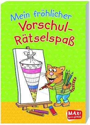 Mein fröhlicher Vorschul-Rätselspaß von Kehr,  Karoline