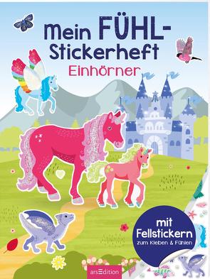 Mein Fühl-Stickerheft – Einhörner von Bellermann,  Lena