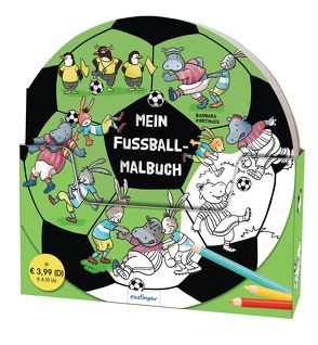 Mein Fußball-Malbuch von Korthues,  Barbara