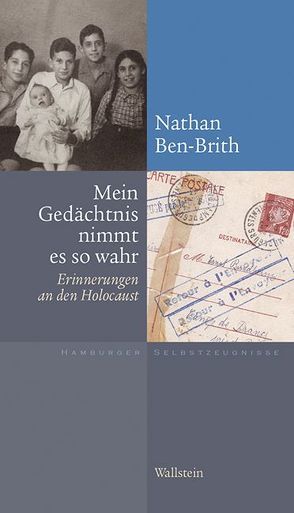 Mein Gedächtnis nimmt es so wahr von Ben-Brith,  Nathan, Grolle,  Inge, Grolle,  Ingeborg