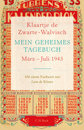 Mein geheimes Tagebuch von Liempt,  Ad van, Schroth,  Simone, Winter,  Leon de, Zwarte-Walvisch,  Klaartje de