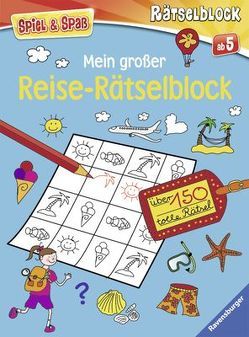 Mein großer Reise-Rätselblock von Büchner,  Julia, Lohr,  Stefan